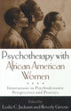 Book cover of: Psychotherapy with African American Women