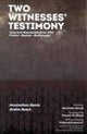 Book cover of: Two Witnesses' Testimony. Long Lost Manuscripts from 1938. By: Maximilian Reich