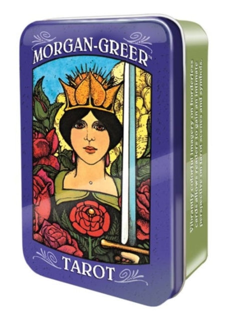 Book cover of: Morgan Greer Tarot In A Tin. By: Bill Greer