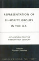 Book cover of: Representation of Minority Groups in the U.S.. By: Charles E. Menifield