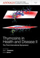 Book cover of: Thymosins in Health and Disease II. By: Allan L. Goldstein