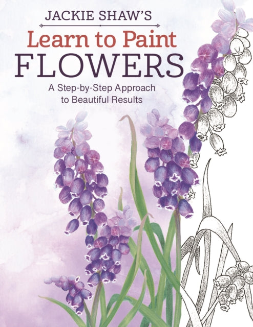 Book cover of: Jackie Shaw's Learn to Paint Flowers. By: Jackie Shaw