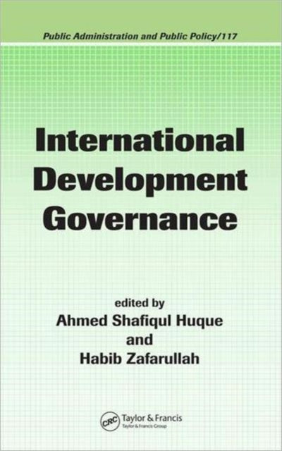 Book cover of: International Development Governance