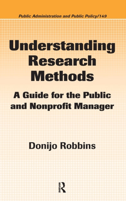 Book cover of: Understanding Research Methods. By: Donijo Robbins