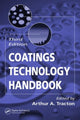 Book cover of: Coatings Technology Handbook. By: Arthur A. Tracton