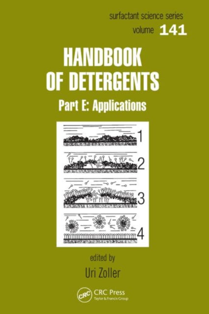 Book cover of: Handbook of Detergents, Part E. By: Ammanuel Mehreteab