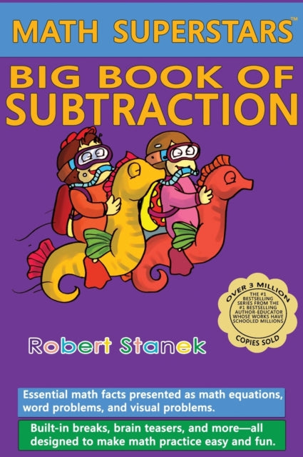 Book cover of: Math Superstars Big Book of Subtraction, Library Hardcover Edition