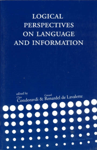 Book cover of: Logical Perspectives on Language and Information