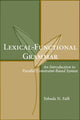 Book cover of: Lexical-Functional Grammar