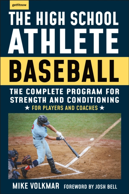 Book cover of: High School Athlete: Baseball. By: Michael Volkmar