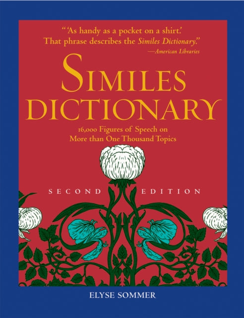 Book cover of: Similes Dictionary. By: Elyse Sommer