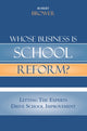 Book cover of: Whose Business is School Reform?