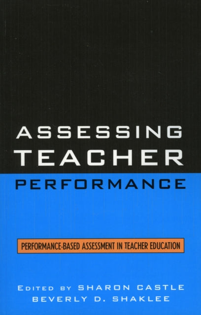 Book cover of: Assessing Teacher Performance. By: Sharon Castle