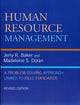 Book cover of: Human Resource Management. By: Jerry Baker