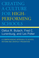 Book cover of: Creating a Culture for High-Performing Schools. By: Cletus R. Bulach