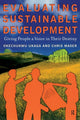 Book cover of: Evaluating Sustainable Development. By: Okechukwu Ukaga