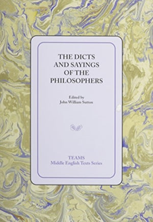 Dicts and Sayings of the Philosophers