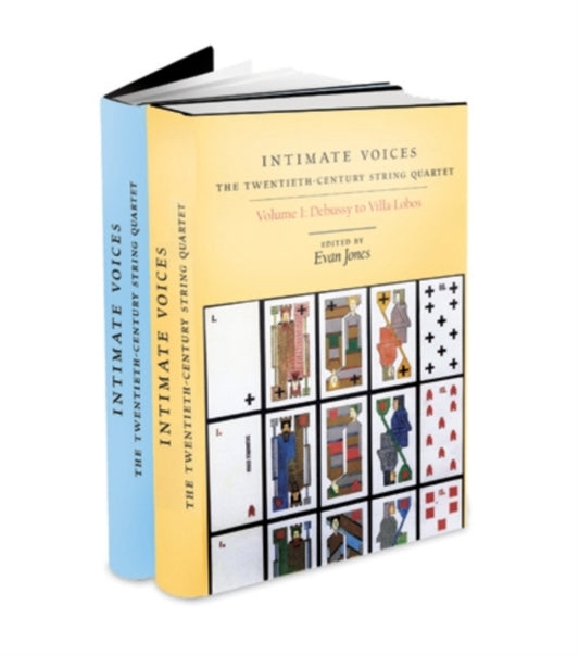 Book cover of: Intimate Voices: The Twentieth-Century String Quartet [2 volume set]. By: Evan Jones