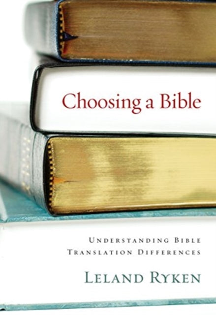 Book cover of: Choosing a Bible
