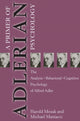 Book cover of: Primer of Adlerian Psychology. By: Harold Mosak