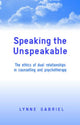 Book cover of: Speaking the Unspeakable