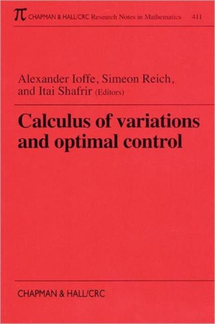 Book cover of: Calculus of Variations and Optimal Control. By: Alexander Ioffe
