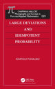 Book cover of: Large Deviations and Idempotent Probability. By: Anatolii Puhalskii