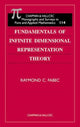 Book cover of: Fundamentals of Infinite Dimensional Representation Theory. By: Raymond C. Fabec