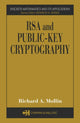 Book cover of: RSA and Public-Key Cryptography. By: Richard A. Mollin