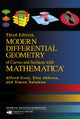 Book cover of: Modern Differential Geometry of Curves and Surfaces with Mathematica. By: Alfred Gray