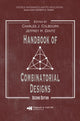 Book cover of: Handbook of Combinatorial Designs