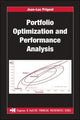 Book cover of: Portfolio Optimization and Performance Analysis. By: Jean-Luc Prigent