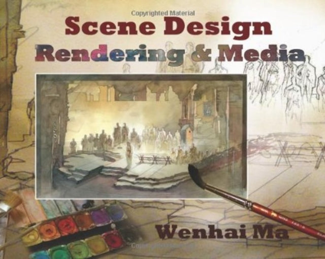 Book cover of: Scene Design: Rendering and Media