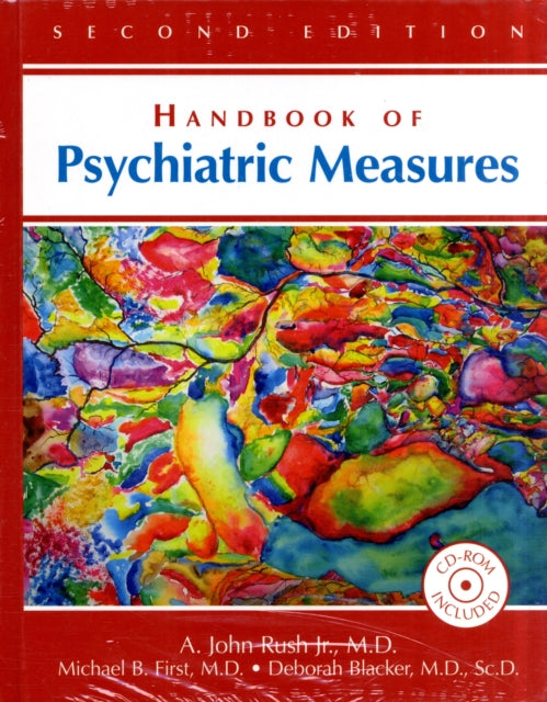 Book cover of: Handbook of Psychiatric Measures. By: John Rush
