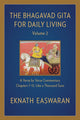 Book cover of: Bhagavad Gita for Daily Living, Volume 2. By: Eknath Easwaran