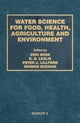 Book cover of: Water Science for Food Health. By: Zeki Berk
