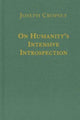 Book cover of: On Humanity`s Intensive Introspection. By: Joseph Cropsey