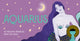 Book cover of: Aquarius Pocket Zodiac Cards