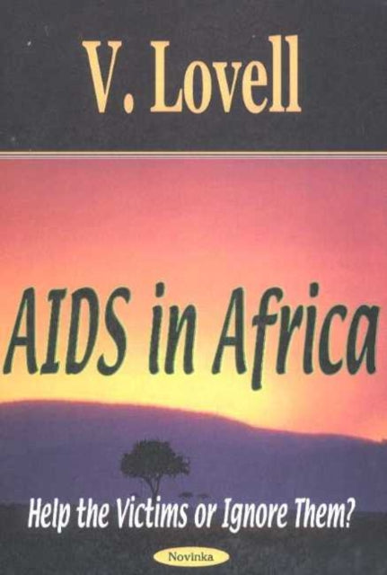 Book cover of: AIDS in Africa. By: V. Lovell