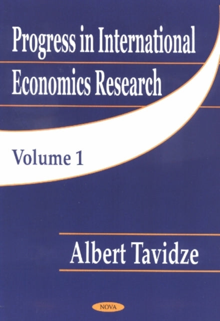 Book cover of: Progress in Economics Research, Volume 1. By: Albert Tavidze
