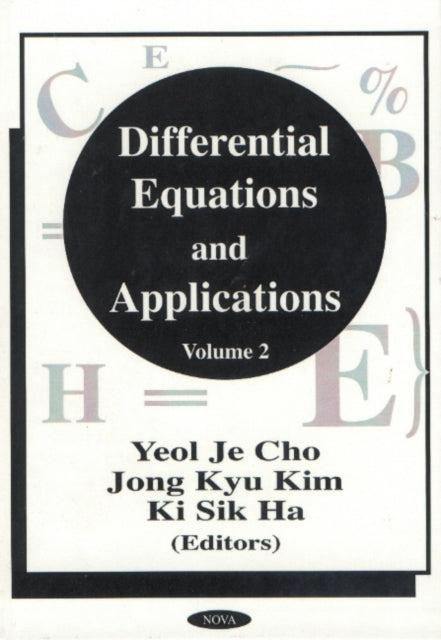 Book cover of: Differential Equations & Applications, Volume 2