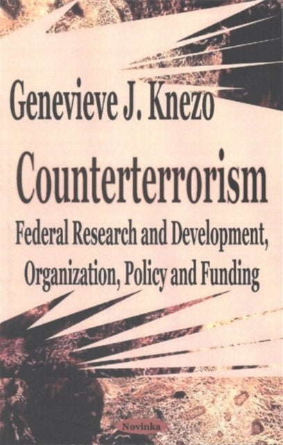 Book cover of: Counterterrorism. By: Genevieve J. Knezo