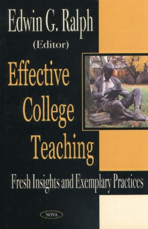 Effective College Teaching