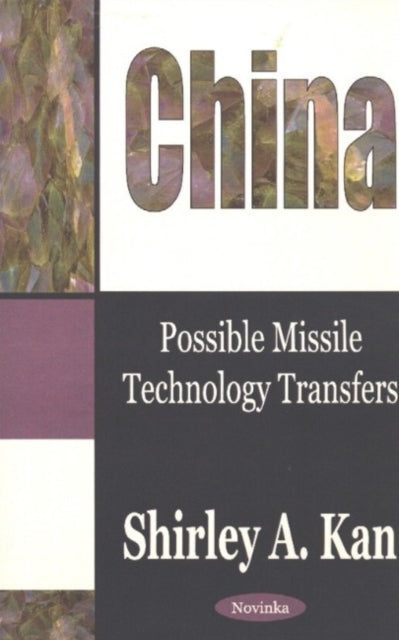 Book cover of: China. By: Shirley A. Kan