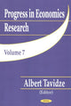 Book cover of: Progress in Economics Research, Volume 7. By: Albert Tavidze