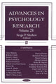 Book cover of: Advances in Psychology Research. By: Serge P. Shohov
