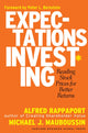 Book cover of: Expectations Investing. By: Alfred Rappaport