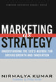 Book cover of: Marketing As Strategy. By: Nirmalya Kumar