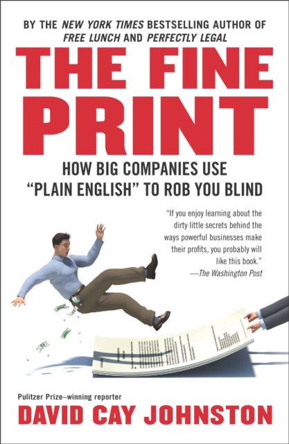 Book cover of: Fine Print. By: David Cay Johnston