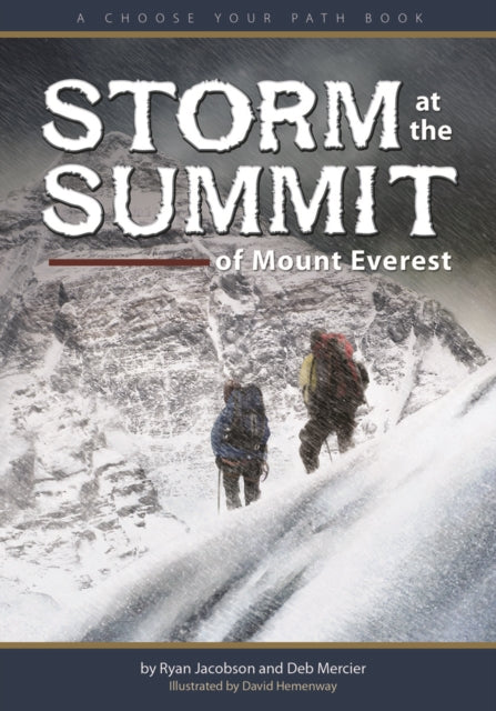 Book cover of: Storm at the Summit of Mount Everest